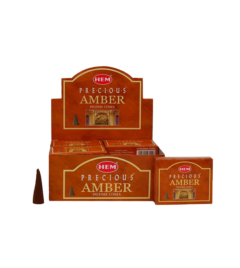 Hem Amber Incense Cones