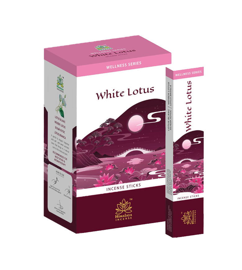 Himalaya White Lotus Incense - 15g