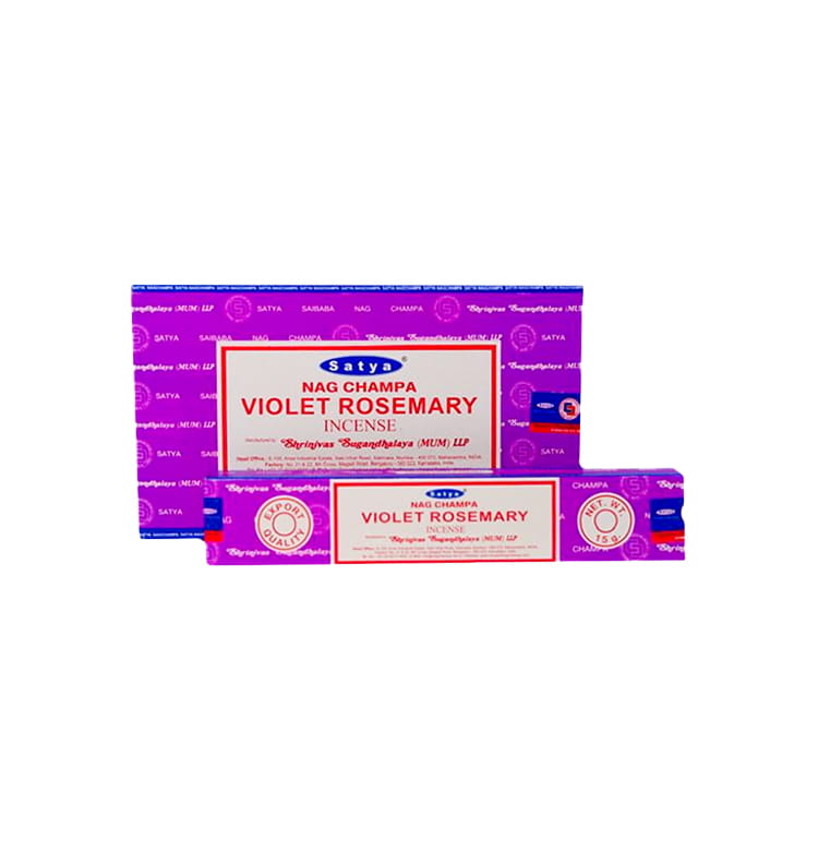 Satya Violet Rosemary Incense - 15g