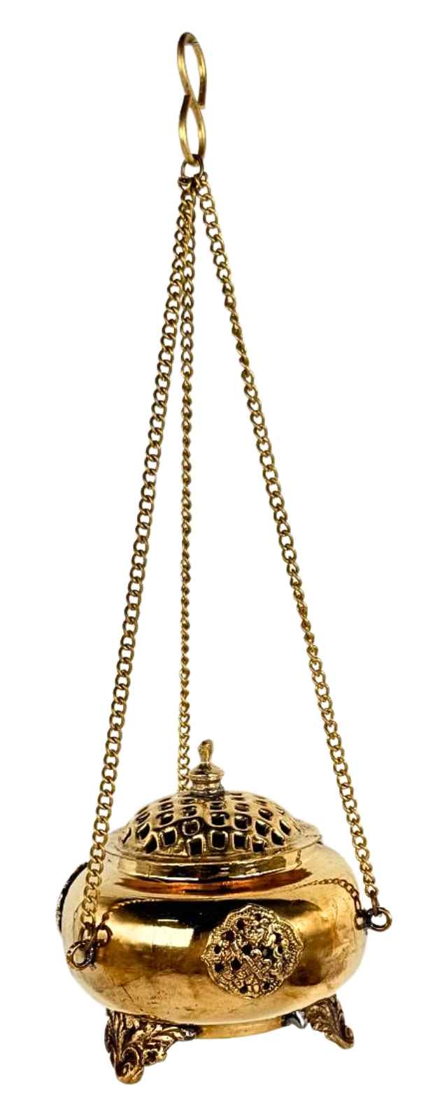 Brass Hanging Carbon Holder