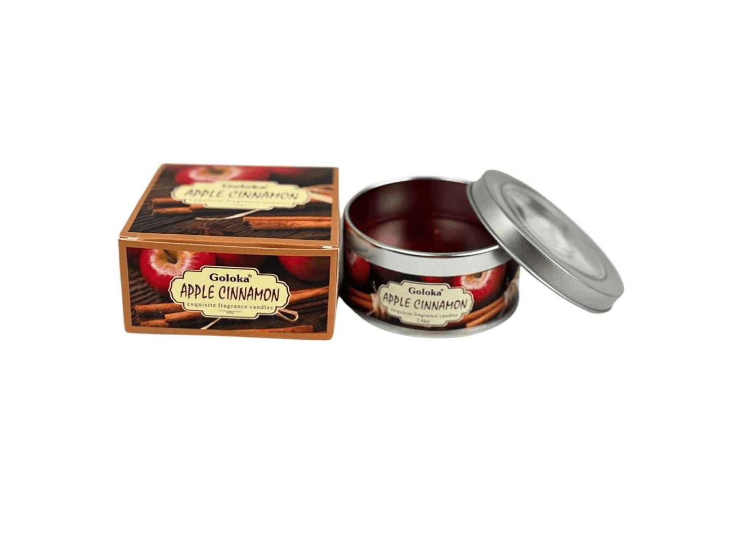Goloka Apple Cinnamon Candle