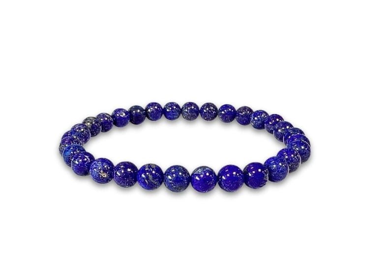 Lapis Lazuli bracelet beads - 6mm