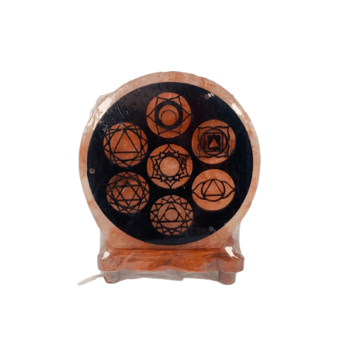 7 Chakra Himalayan Salt Lamp - 3kg