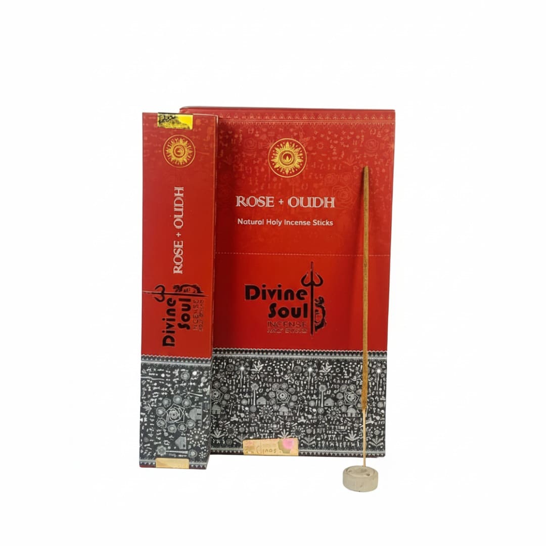 Divine Soul Rose + Oudh Incense Stick