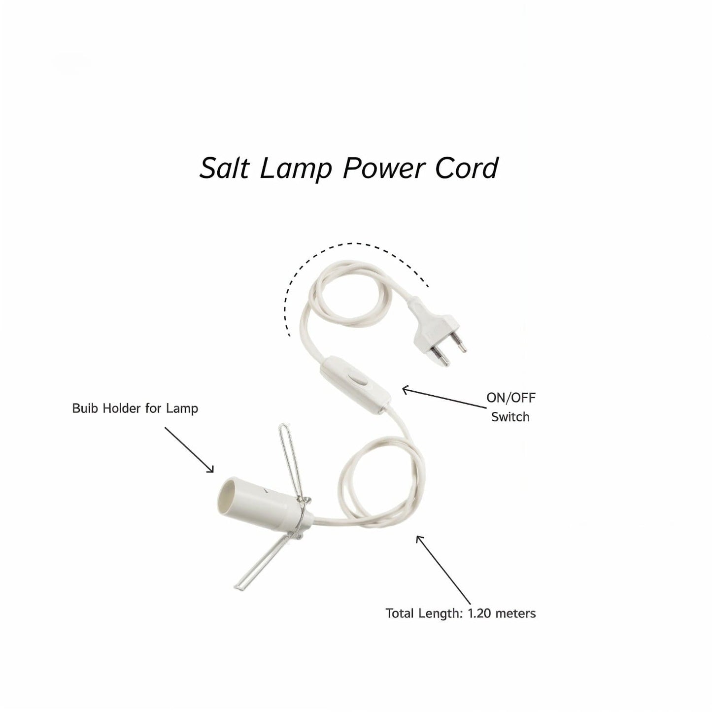 Salt Lamp Power Cord