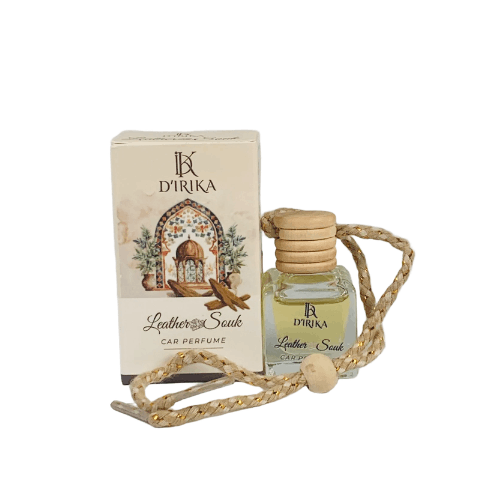 D'IRIKA Leather Souk Car Perfume-8ml