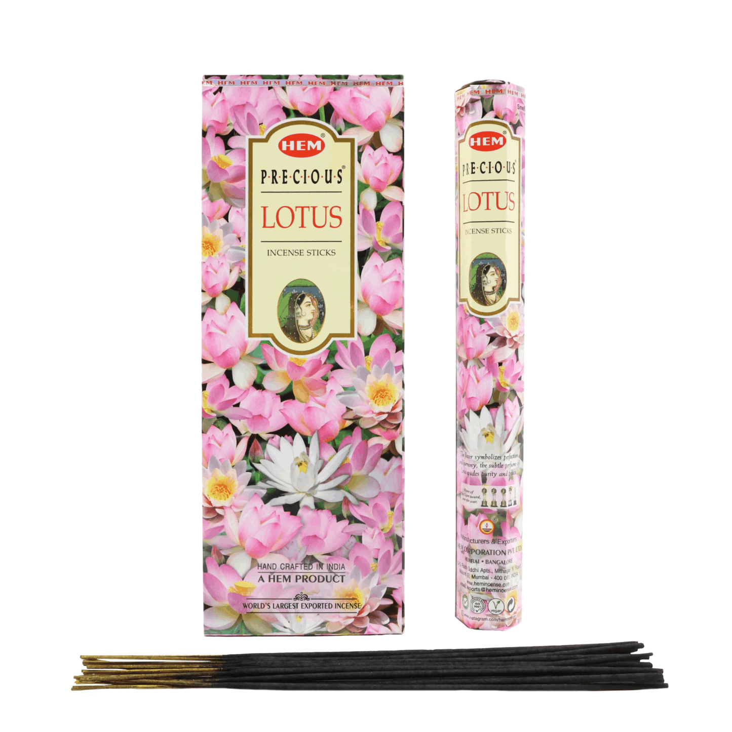 Hem Precious Lotus Incense Sticks - 20g