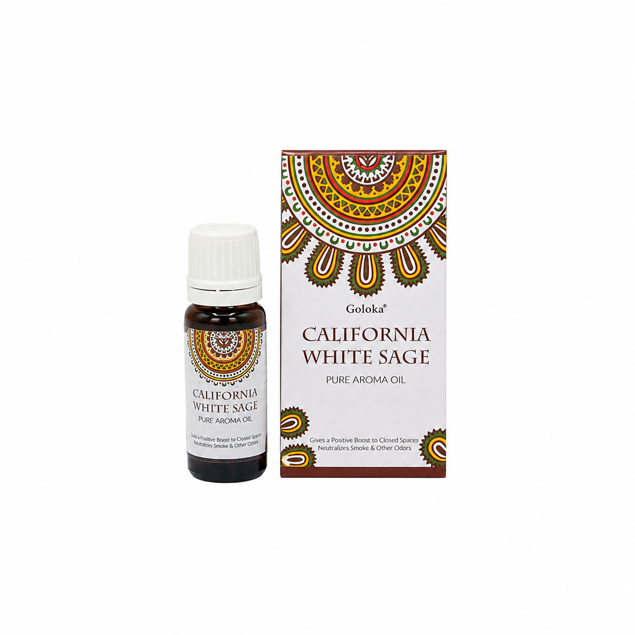 Goloka California White Sage Aroma Oil 10ml - 12pz