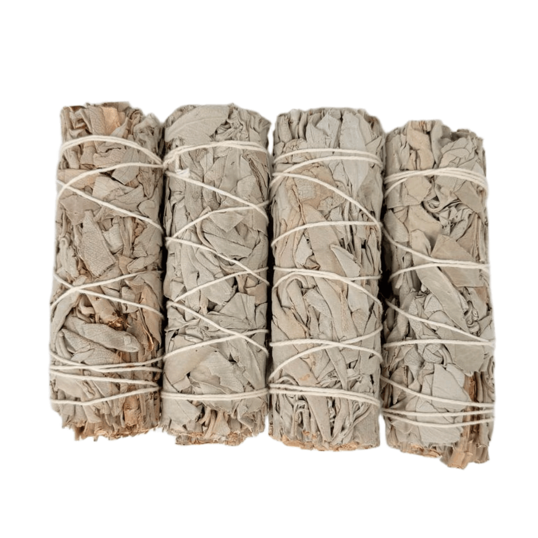 White Sage Smudge Stick Bundle – 4 Pack