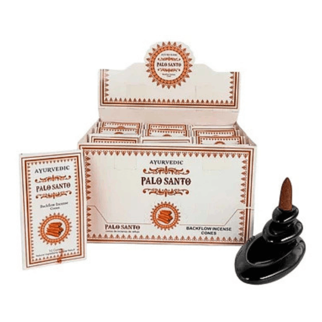 Ayurvedic Palo Santo Incense Backflow Cones