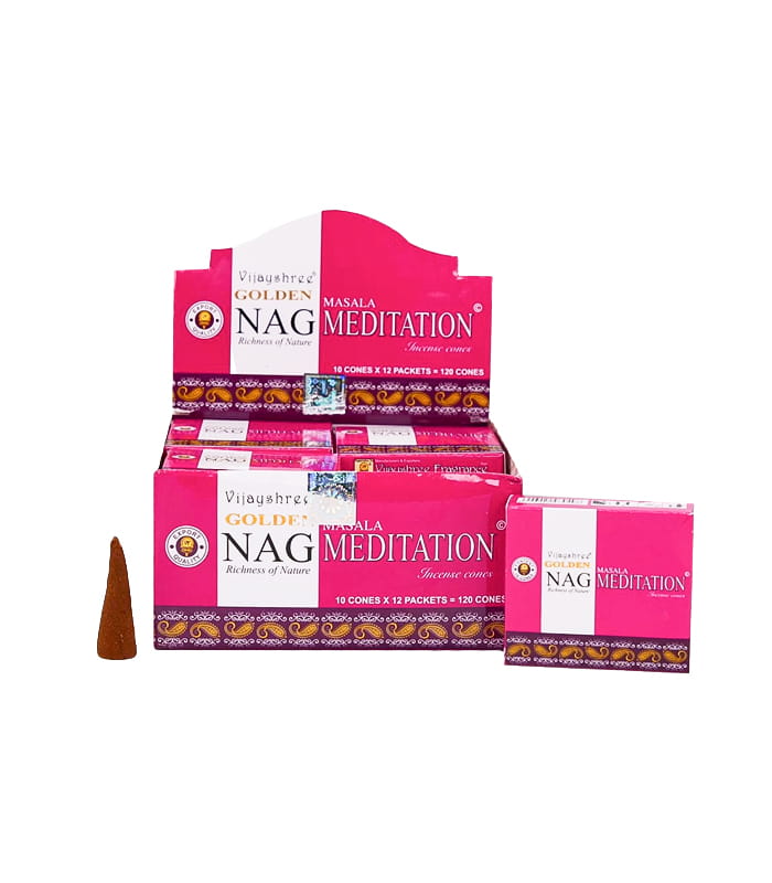 Vijayshree Nag Meditation Incense Cones