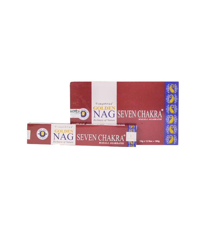Vijayshree Nag Seven Chakra Incense - 15g