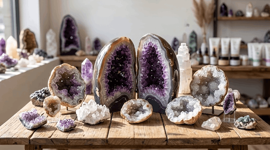 Geodes &amp; Druses – Natural Crystal Formations for Decoration, Collecting &amp; Spiritual Spaces