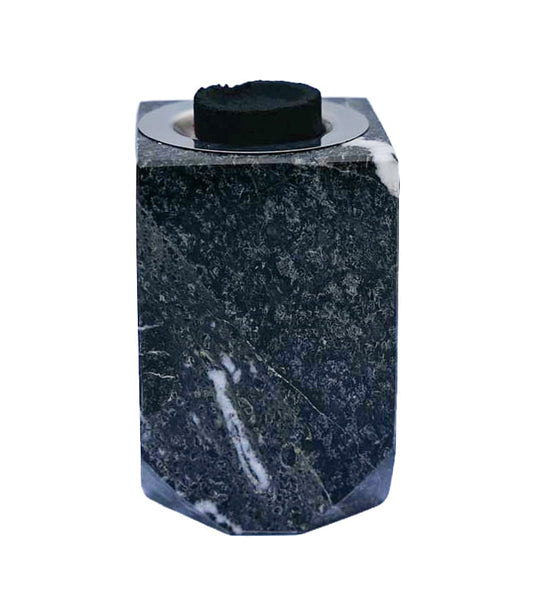 Onyx Cylinderical Carbon Holder - 10x7cm