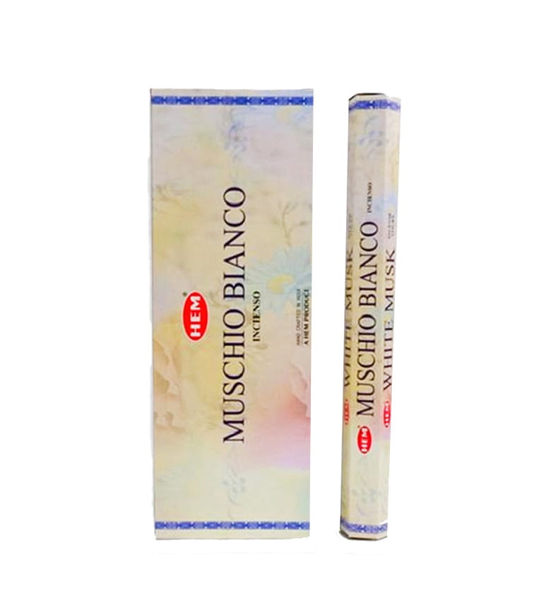 Hem Muschio Bianco Incense - 20g