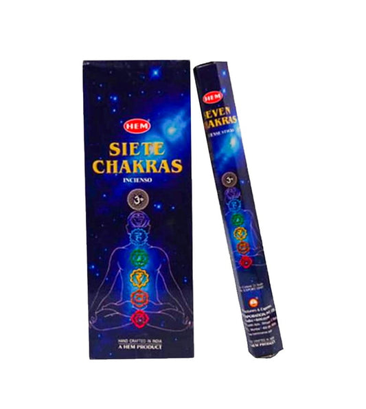 Hem 7 Chakra Incense - 20g