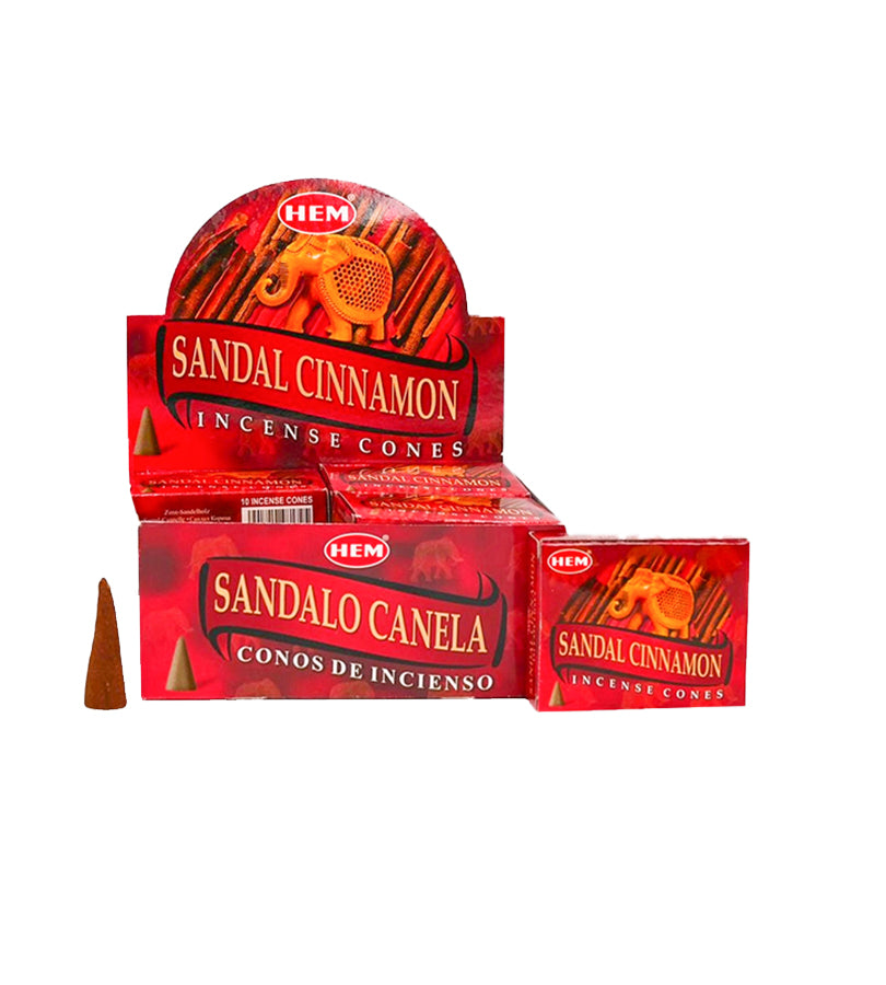 Hem Sandal Cinnamon Incense Cones