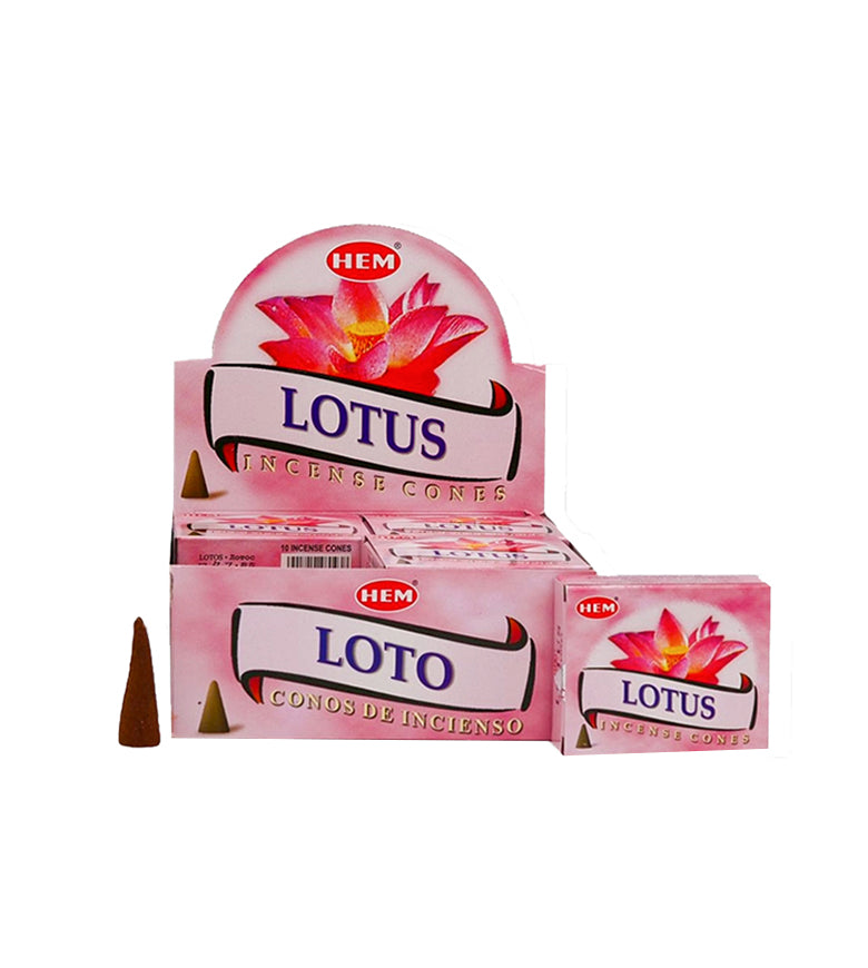 Hem Lotus Incense Cones