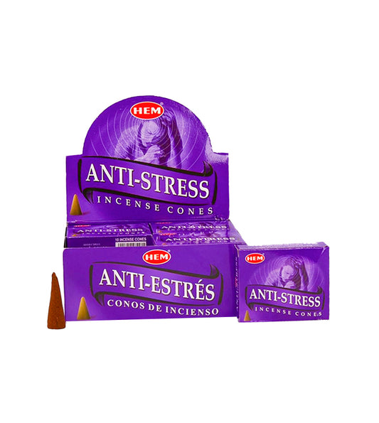 Coni di incenso antistress Hem