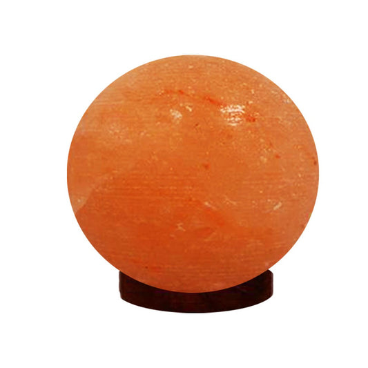 Lampada di sale rosa dell'Himalaya a sfera - 4 kg