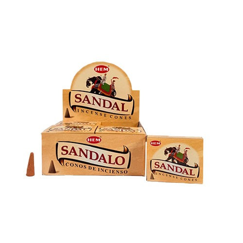 Coni d'incenso Hem Sandalo