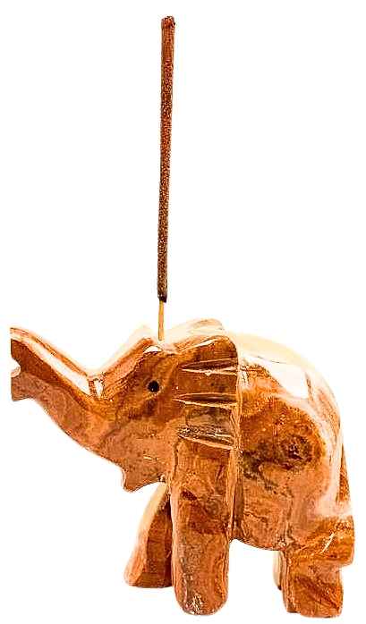 Onyx Elephant Incense Holder - 8x6cm
