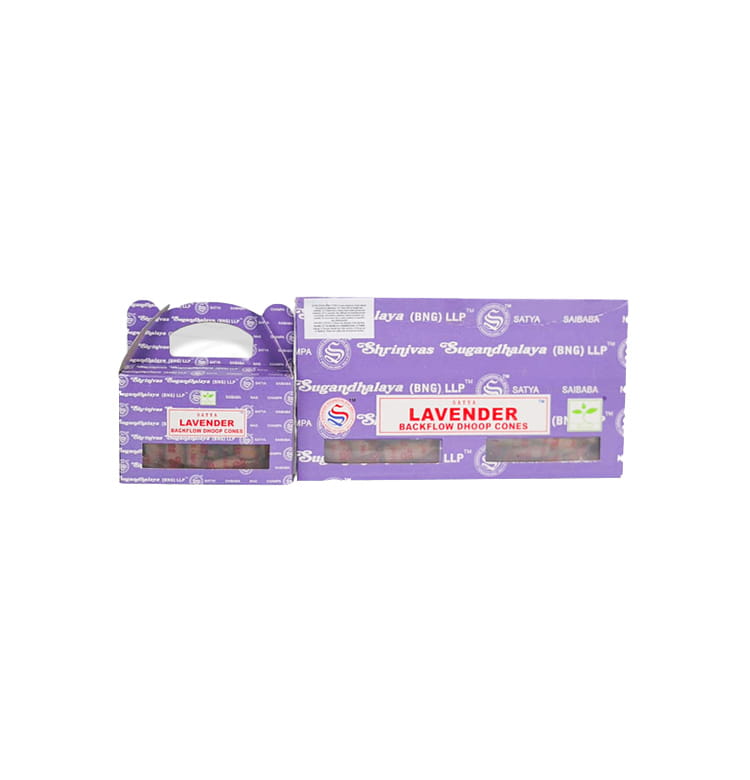 Satya Lavendar Backflow Cones