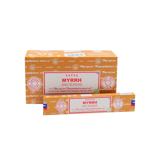 Satya Myrrh Incense - 15g
