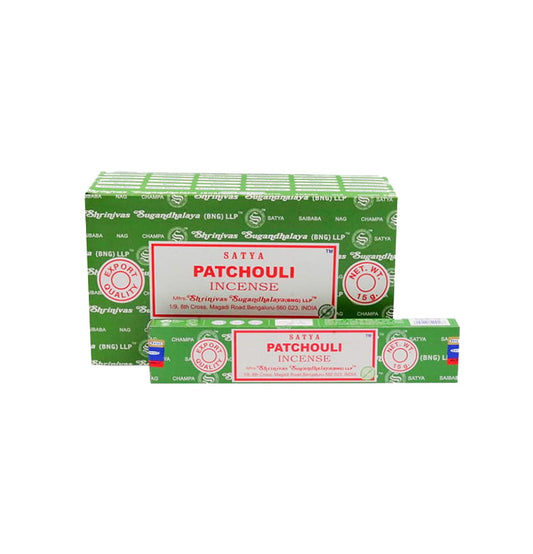 Satya Natural Patchouli Incense - 15g