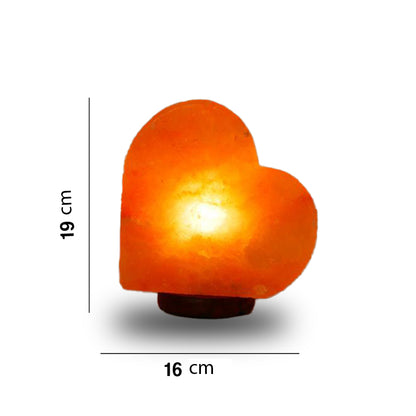Heart Himalayan Salt Lamp 3-4kg
