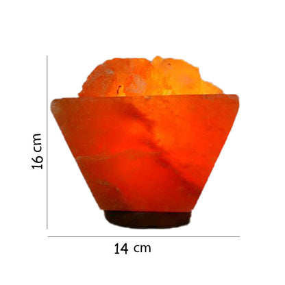 Natural Basket with Chunks Himalayan Salt Lamp - 4kg