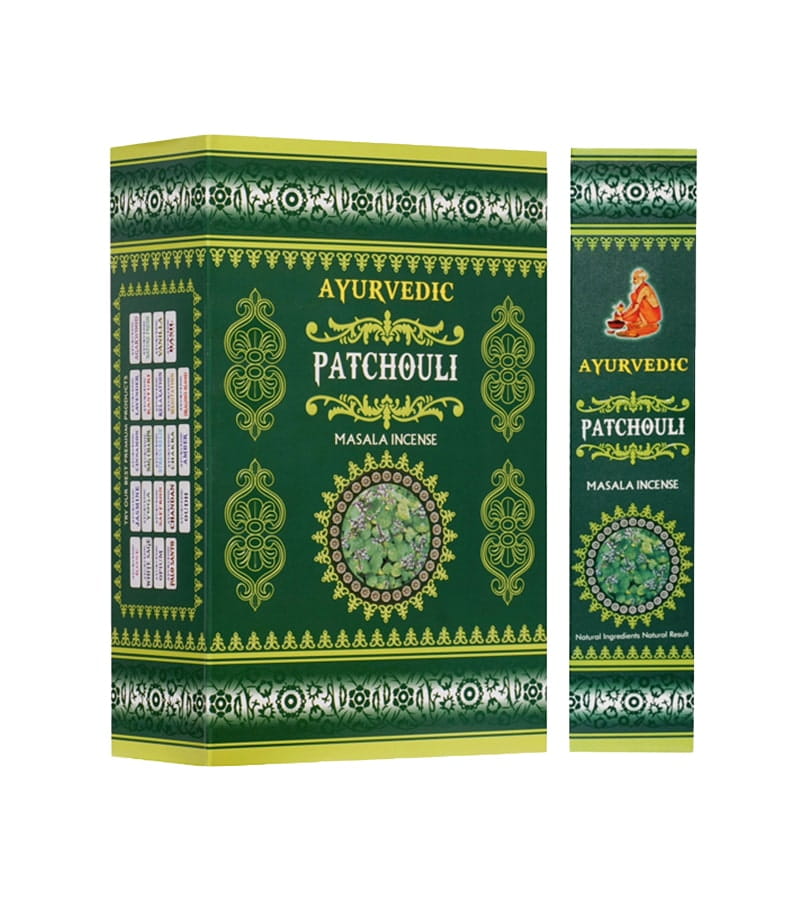 Ayurvedic Patchouli Incense - 15g