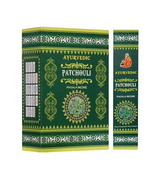 Ayurvedic Patchouli Incense - 15g