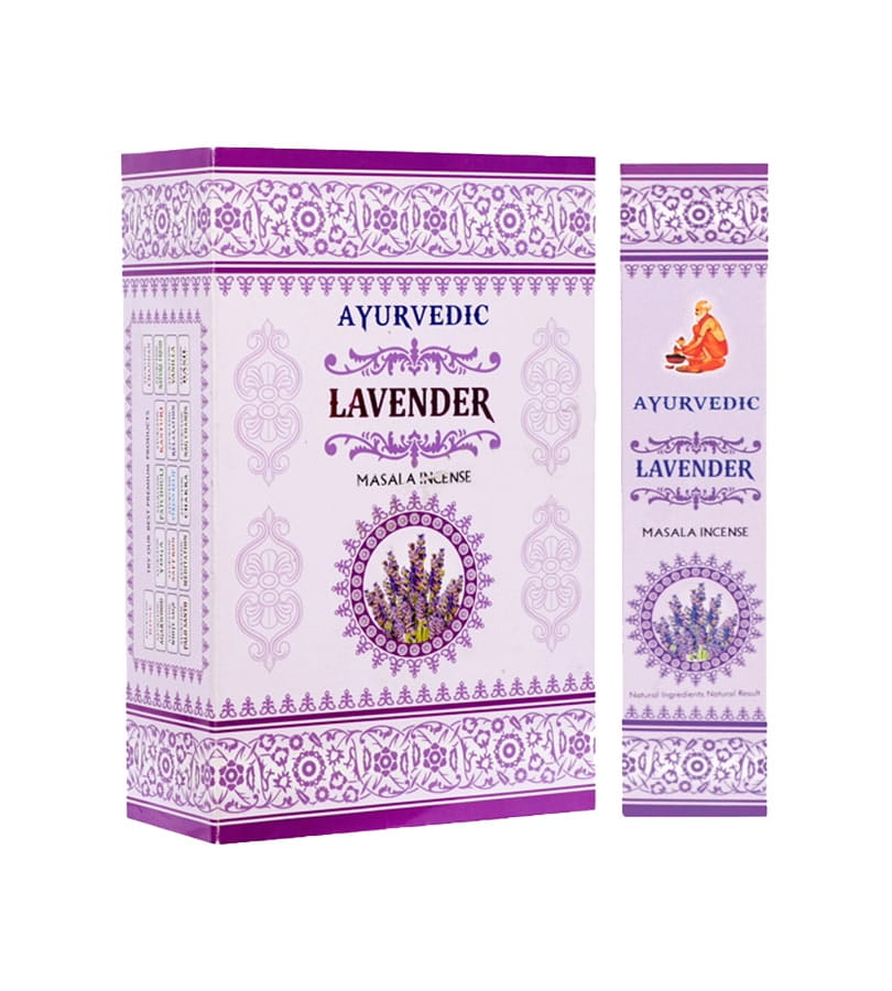 Ayurvedic Lavender Incense - 15g