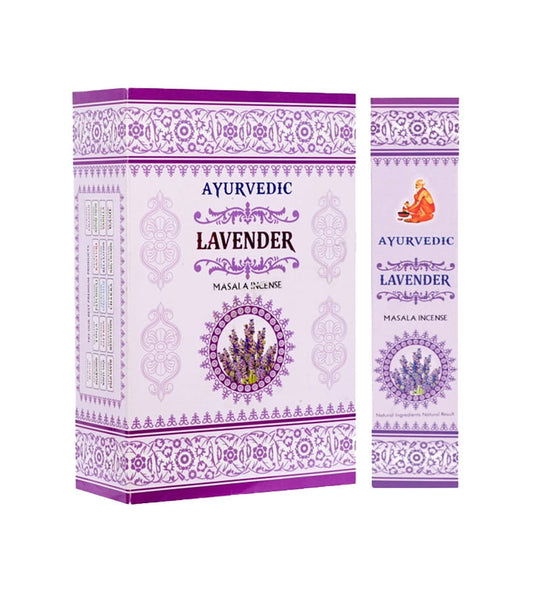 Ayurvedic Lavender Incense - 15g