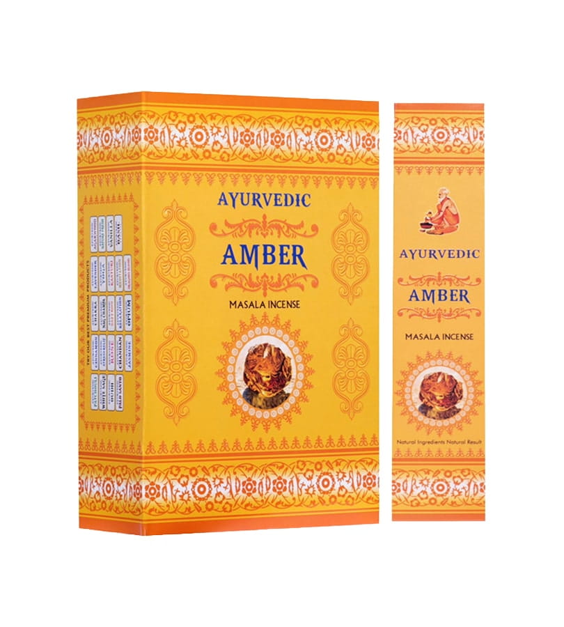 Ayurvedic Amber Incense - 15g
