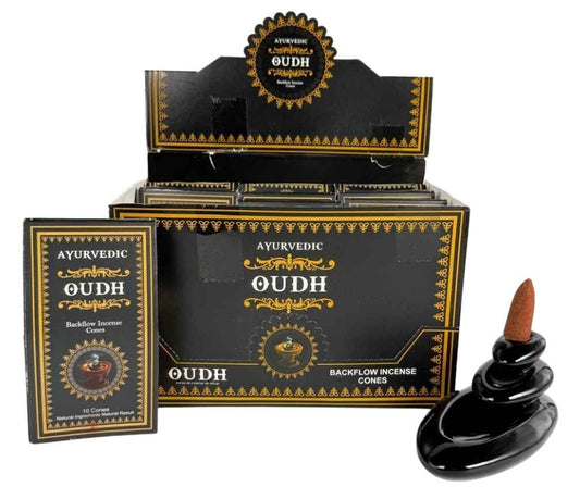 Ayurvedic Oudh Incense Backflow Cones