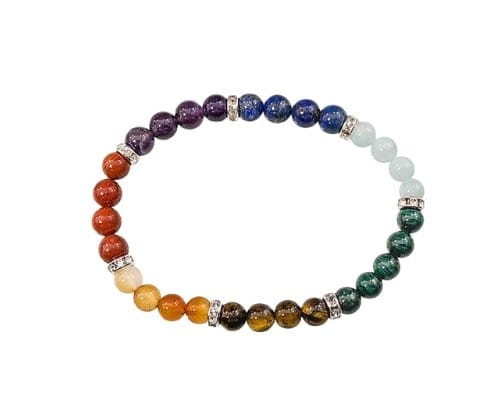7 chakras & stras-6mm