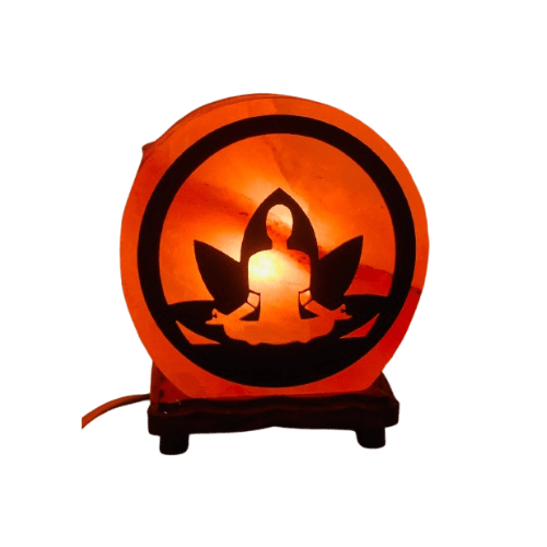 Lampada di sale rosa dell'Himalaya per Yoga - 3kg