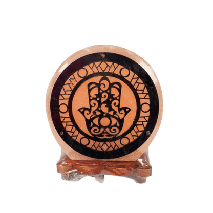 Hand of Fatima Himalayan Salt Lamp - 3kg
