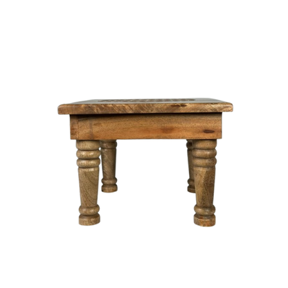Wooden Stool 23 × 30 cm (L × H)