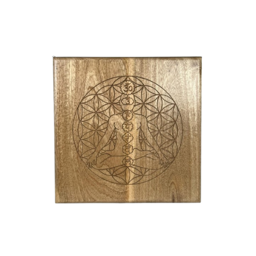 Sgabello in legno 23 × 30 cm (L × A)