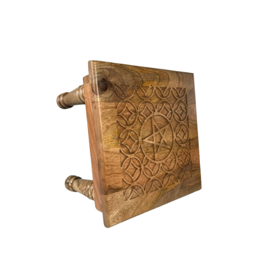 Wooden Stool 23 × 30 cm (L × H)