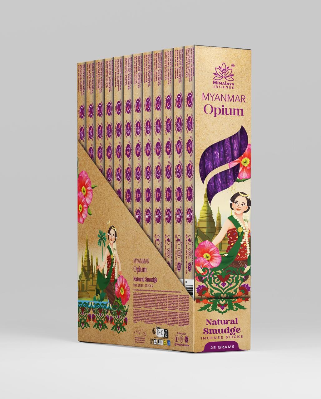Himalaya Mayanmar Opium Incense Stick-25g
