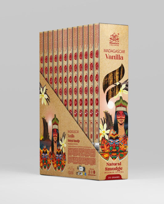 Bastoncino d'incenso Himalaya alla vaniglia del Madagascar-25g
