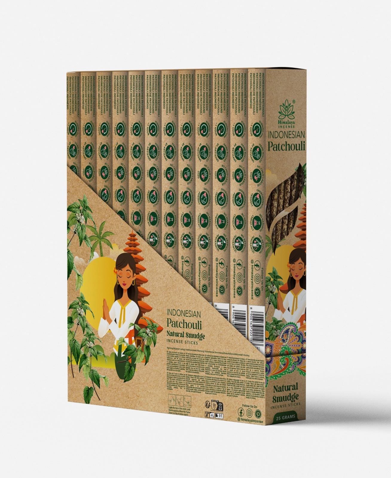 Himalaya Indonesian Patchouli Incense Stick-25g