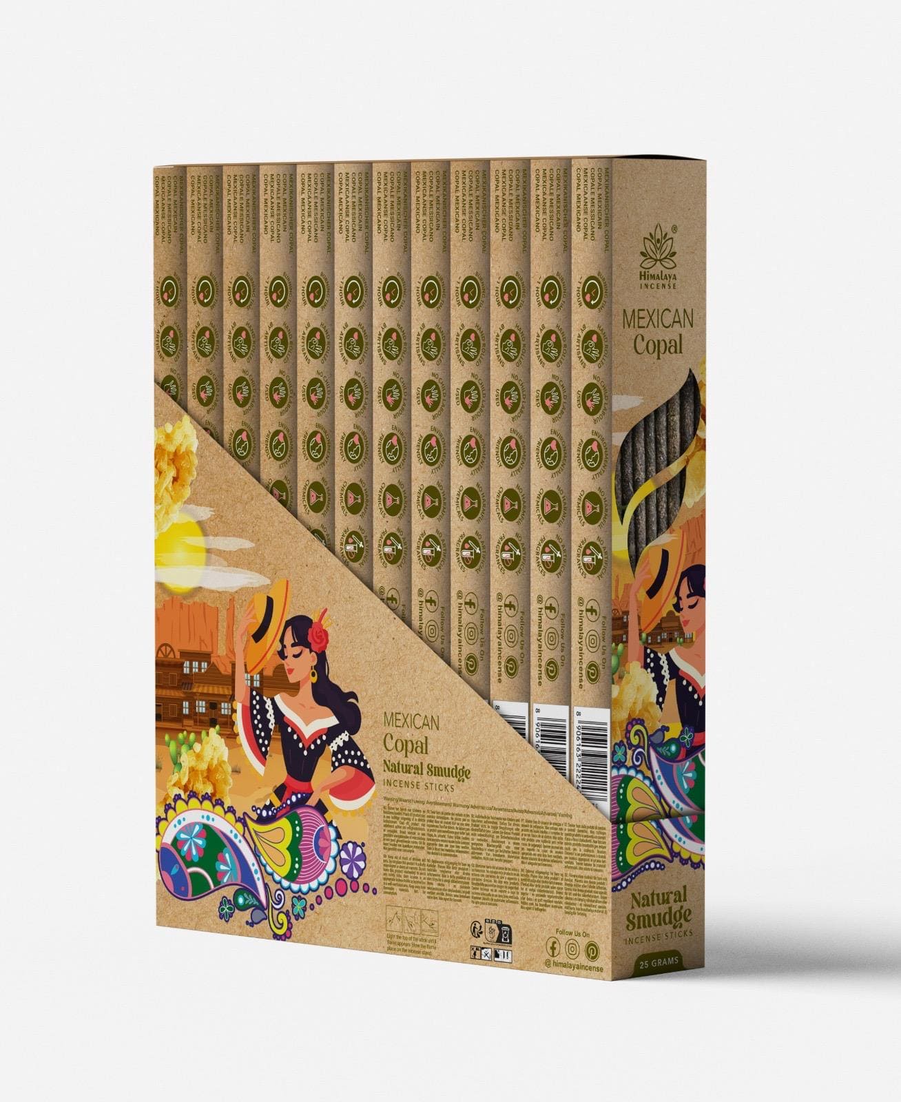 Himalaya Mexican Copal Incense Stick-25g