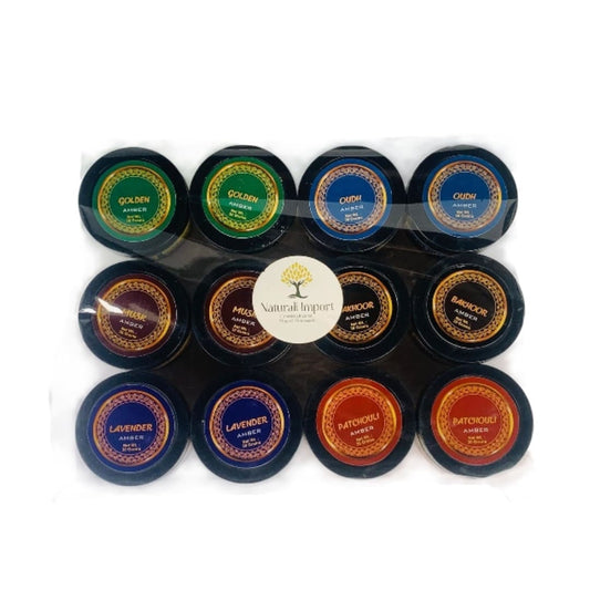 Amber Solid Perfuem (12 Pack)