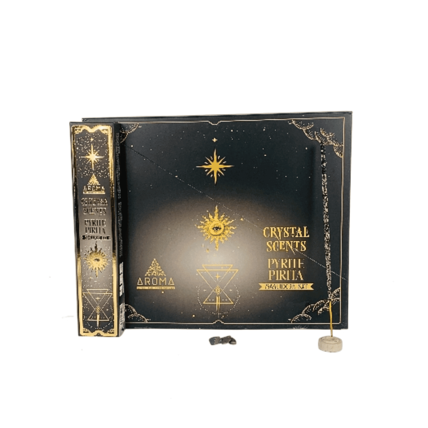 Aroma Crystal Pyrite Smudge Kit-25g