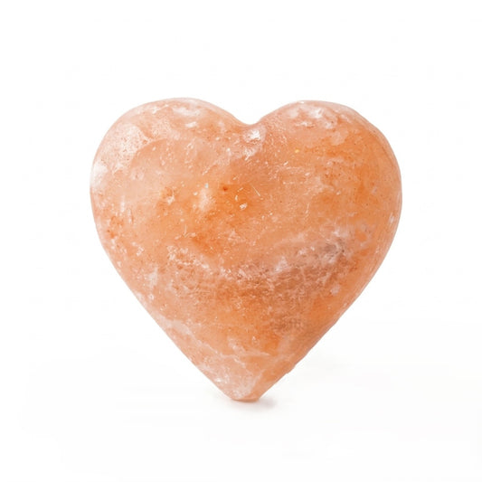 Sapone al sale rosa dell'Himalaya a forma di cuore 150g